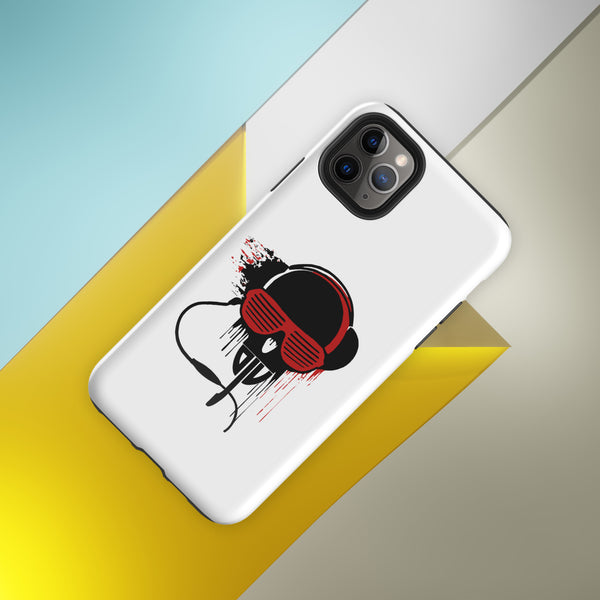 Tough Case for iPhone® - Black and Red DJV