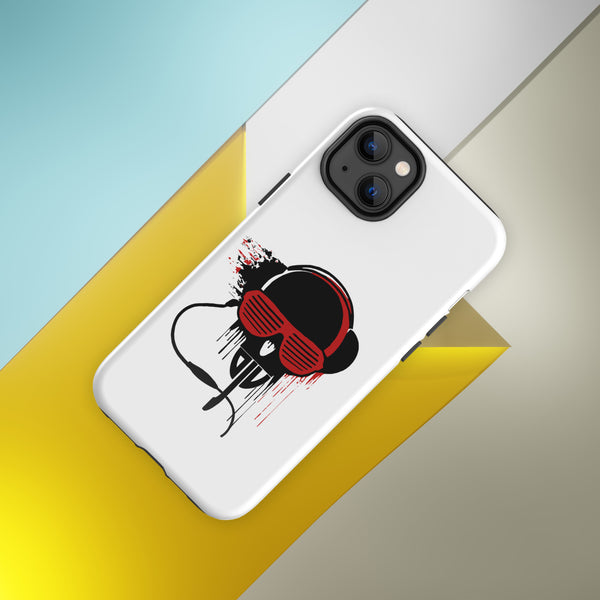 Tough Case for iPhone® - Black and Red DJV