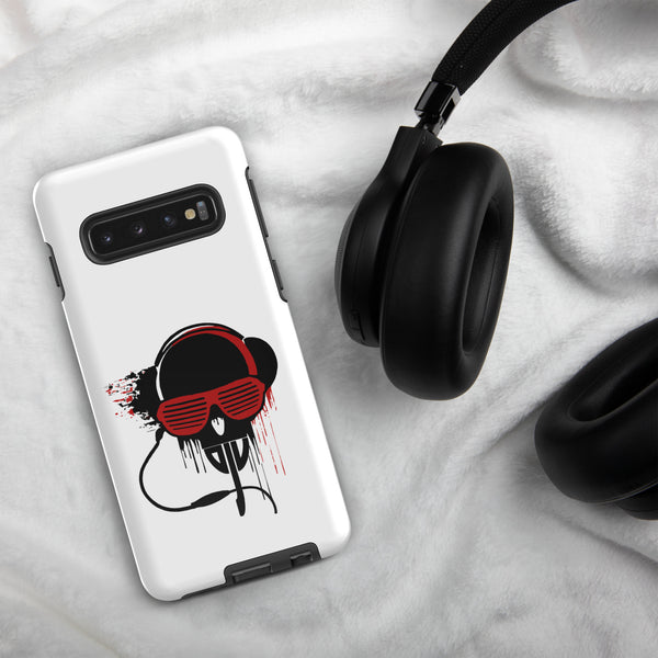 Tough case for Samsung® - Black and Red DJV