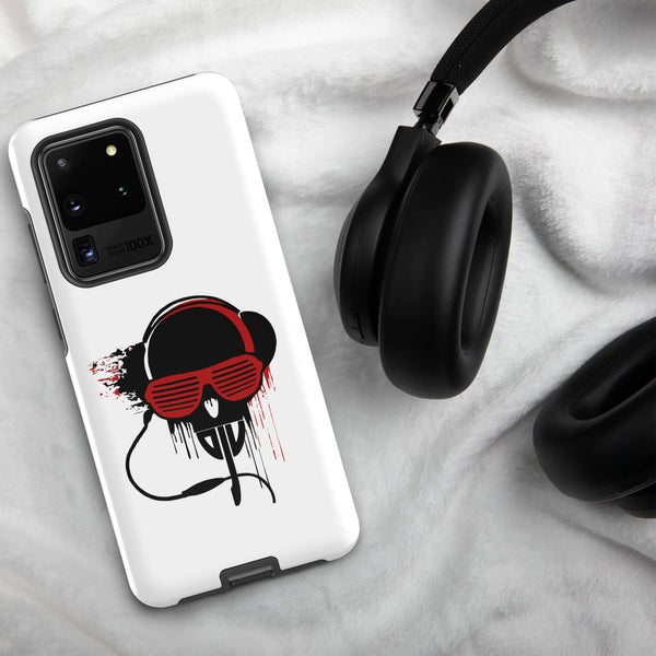 Tough case for Samsung® - Black and Red DJV