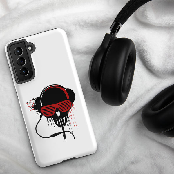 Tough case for Samsung® - Black and Red DJV