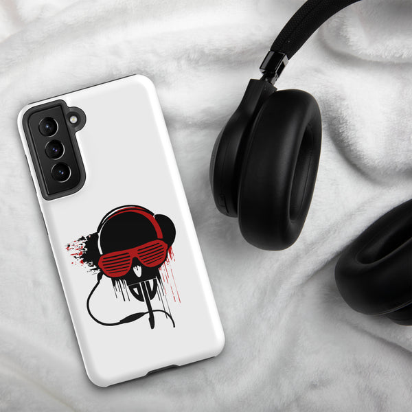 Tough case for Samsung® - Black and Red DJV