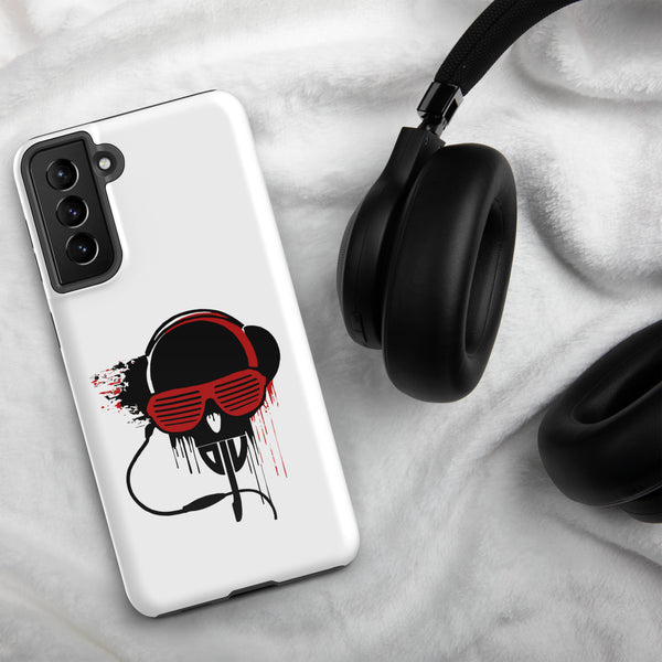 Tough case for Samsung® - Black and Red DJV