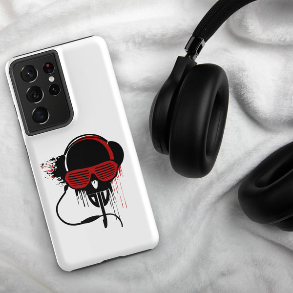 Tough case for Samsung® - Black and Red DJV