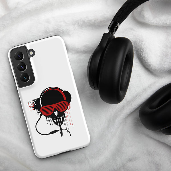 Tough case for Samsung® - Black and Red DJV