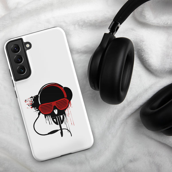 Tough case for Samsung® - Black and Red DJV