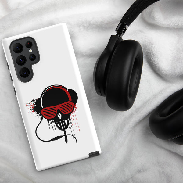 Tough case for Samsung® - Black and Red DJV