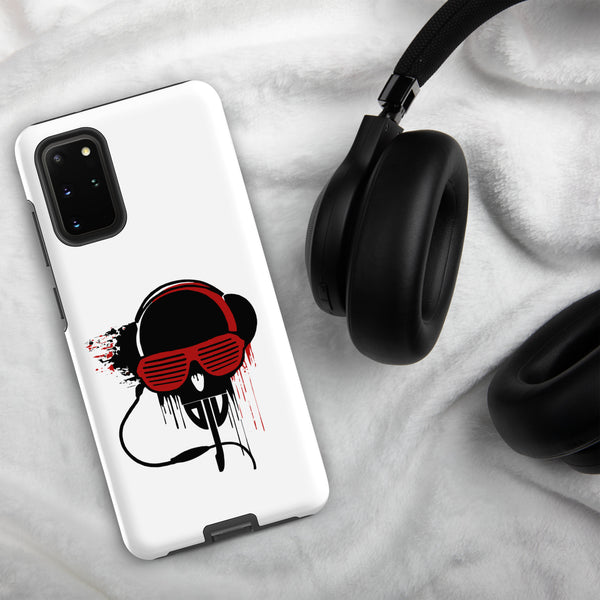 Tough case for Samsung® - Black and Red DJV