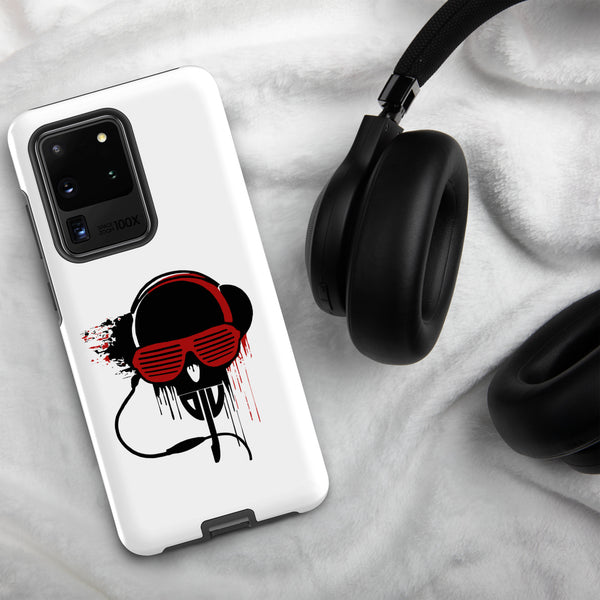 Tough case for Samsung® - Black and Red DJV