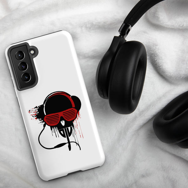 Tough case for Samsung® - Black and Red DJV