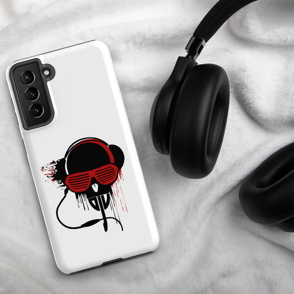 Tough case for Samsung® - Black and Red DJV