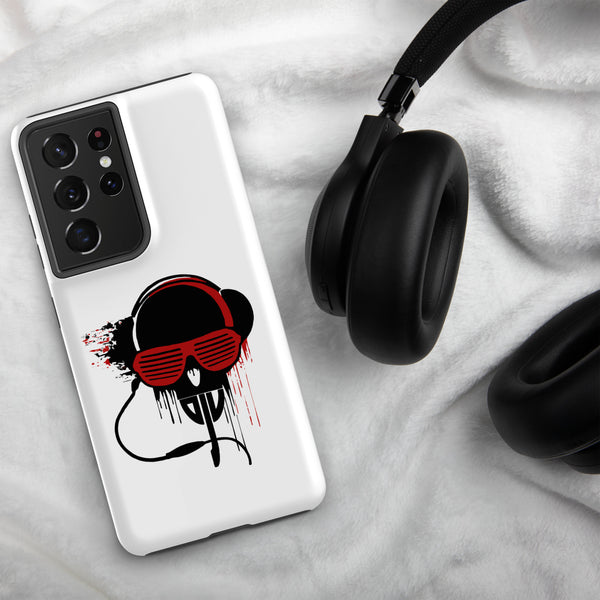 Tough case for Samsung® - Black and Red DJV