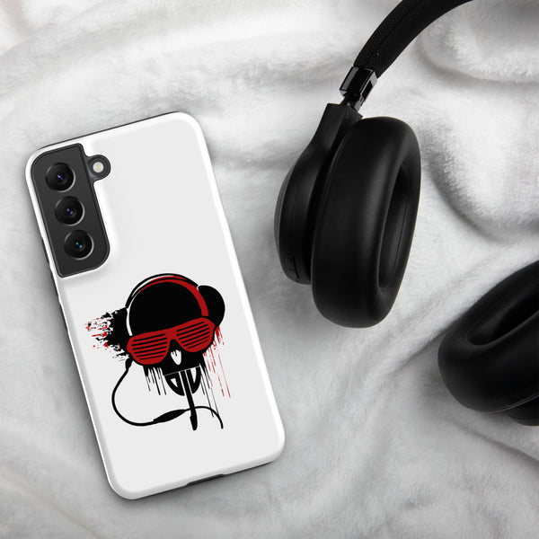 Tough case for Samsung® - Black and Red DJV