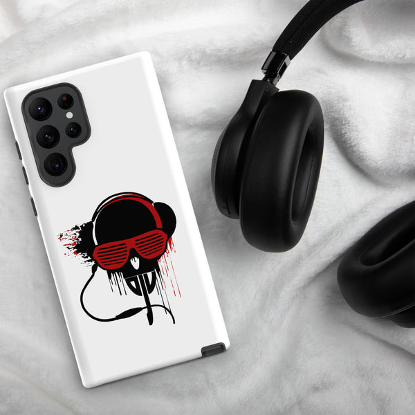 Tough case for Samsung® - Black and Red DJV