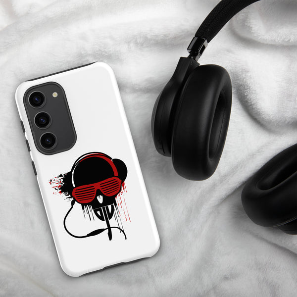 Tough case for Samsung® - Black and Red DJV