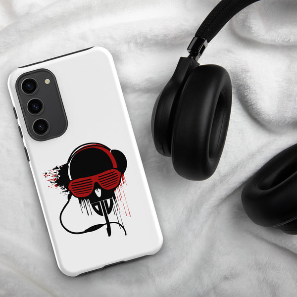 Tough case for Samsung® - Black and Red DJV