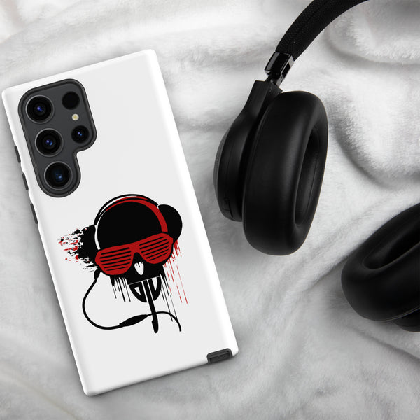 Tough case for Samsung® - Black and Red DJV