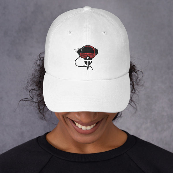 Dad Hat Black and  Red DJV